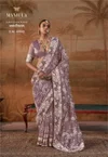 Nakshikaam By Manjula Silk With Embroidery Border Saree